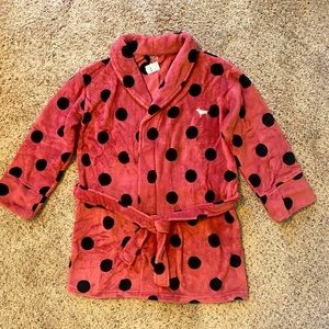PINK robe medium plush soft